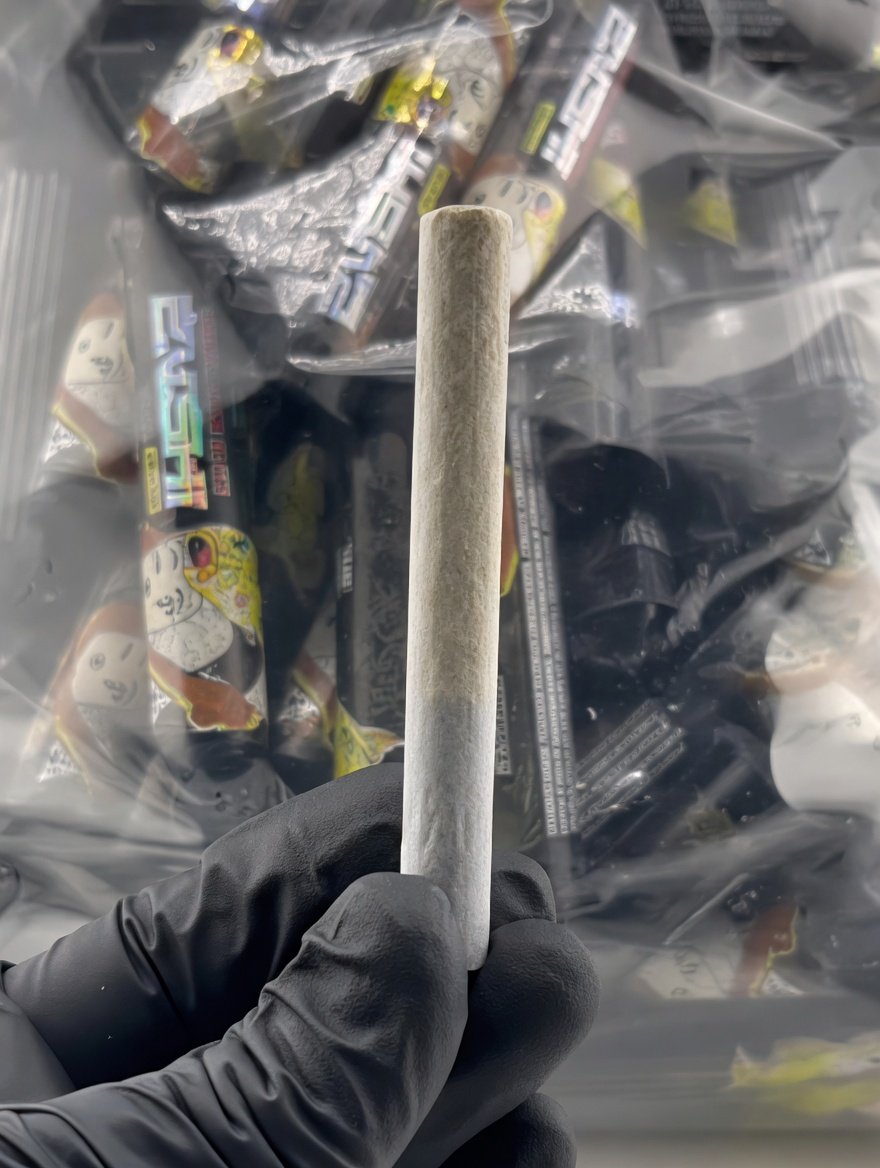 Buy Yellow Zushi 1.5g Preroll by The Tenco – Premium Exotic Hybrid Pre-Rolled Cone - Image 2